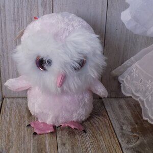 LUMO STARS PINK OWL PLUSH LUCIA STUFFED ANIMAL OWL *